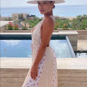 We Are HAH I’ll Take U Farrer Maxi Dress BNWT